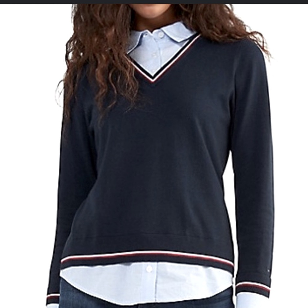 ♥️Tommy layer look sweater